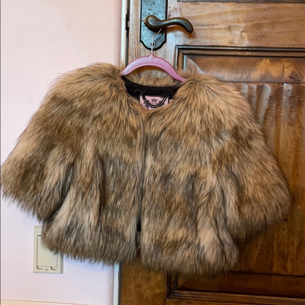 Faux Fur - juicy couture coat!